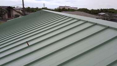 slanted metal roof contractors in hilo